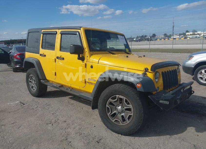 2015 Jeep Wrangler UNLIMITED SPORT (VIN 1C4BJWDG5FL573788) main photo