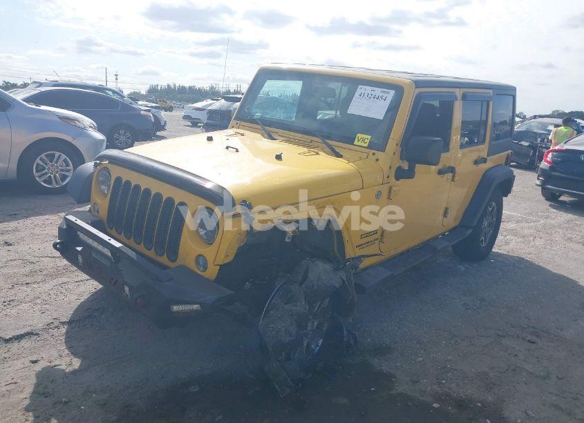 Photo 2 of 2015 Jeep Wrangler UNLIMITED SPORT (VIN 1C4BJWDG5FL573788)