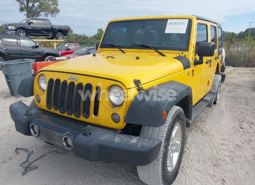 Photo 2 of 2015 Jeep Wrangler UNLIMITED SPORT (VIN 1C4BJWDG5FL589750)