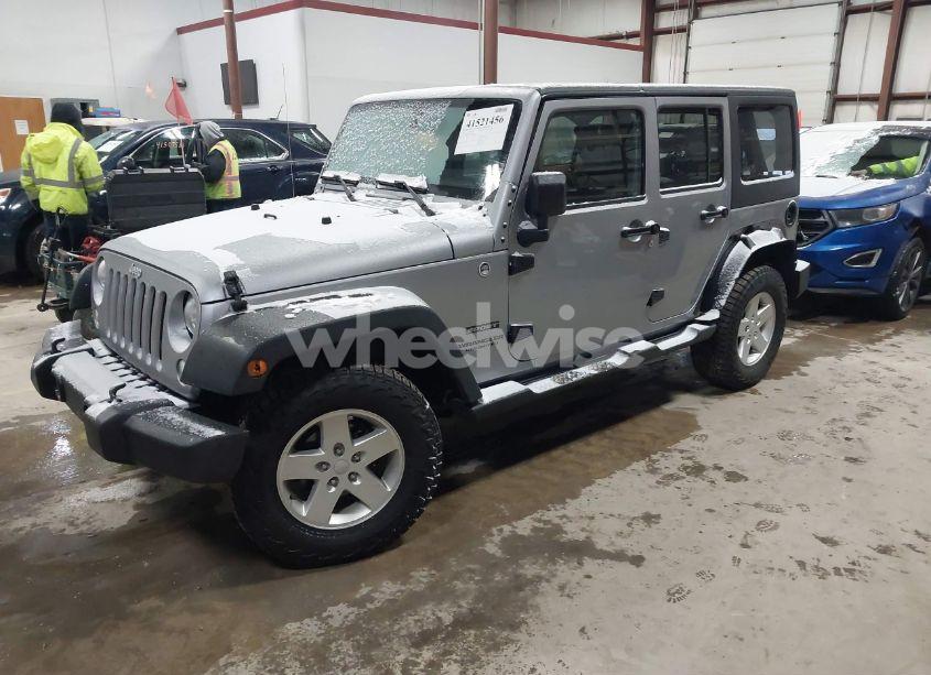 Photo 2 of 2015 Jeep Wrangler UNLIMITED SPORT (VIN 1C4BJWDG5FL761050)