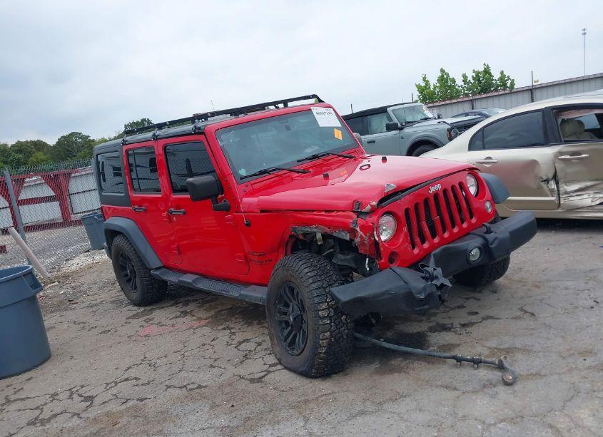 2016 Jeep Wrangler UNLIMITED SPORT (VIN 1C4BJWDG5GL332878) main photo
