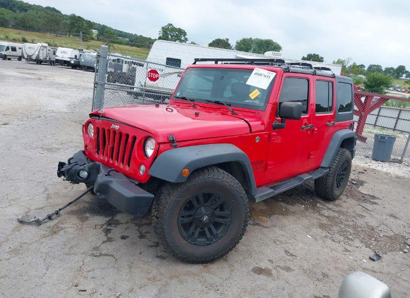 Photo 2 of 2016 Jeep Wrangler UNLIMITED SPORT (VIN 1C4BJWDG5GL332878)