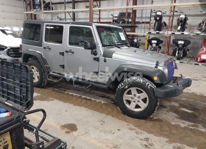 2017 Jeep Wrangler UNLIMITED SPORT (VIN 1C4BJWDG5HL551406) main photo