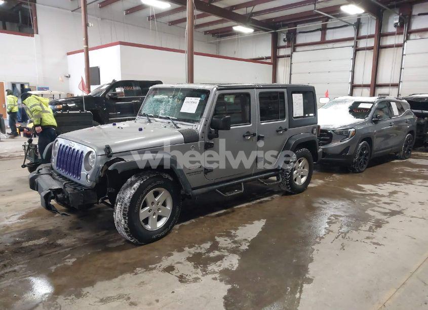 Photo 2 of 2017 Jeep Wrangler UNLIMITED SPORT (VIN 1C4BJWDG5HL551406)