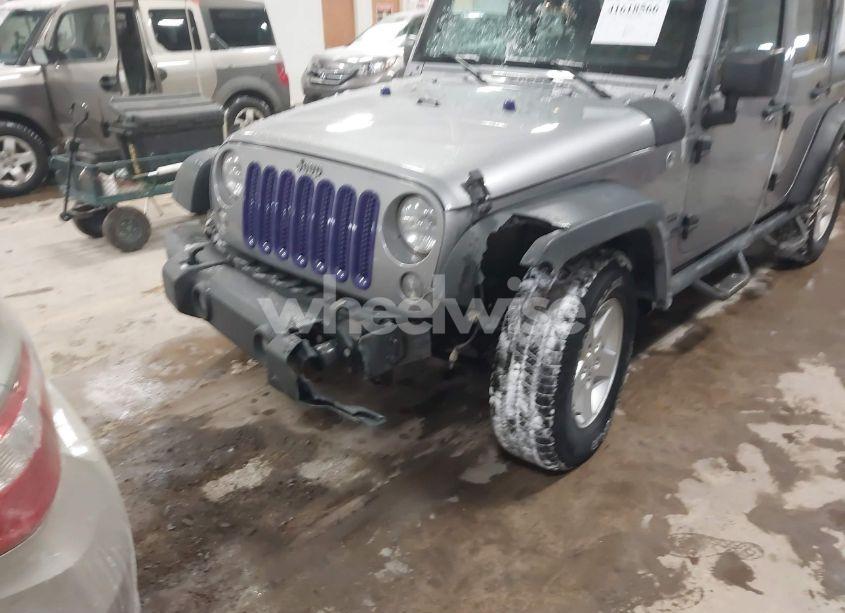 Photo 6 of 2017 Jeep Wrangler UNLIMITED SPORT (VIN 1C4BJWDG5HL551406)