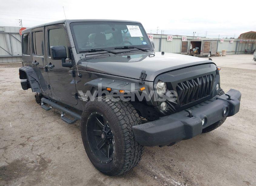2017 Jeep Wrangler UNLIMITED SPORT 4X4 (VIN 1C4BJWDG5HL554161) main photo