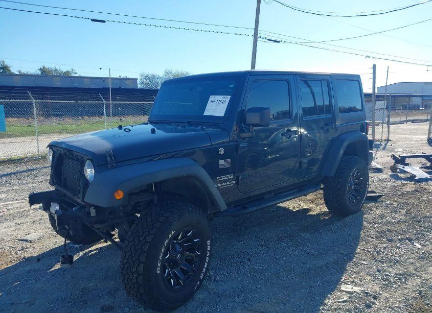 Photo 2 of 2017 Jeep Wrangler UNLIMITED SPORT 4X4 (VIN 1C4BJWDG5HL606727)