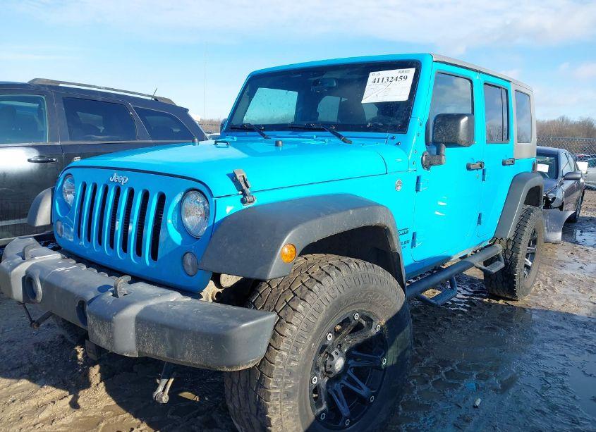 Photo 2 of 2017 Jeep Wrangler UNLIMITED SPORT 4X4 (VIN 1C4BJWDG5HL630901)