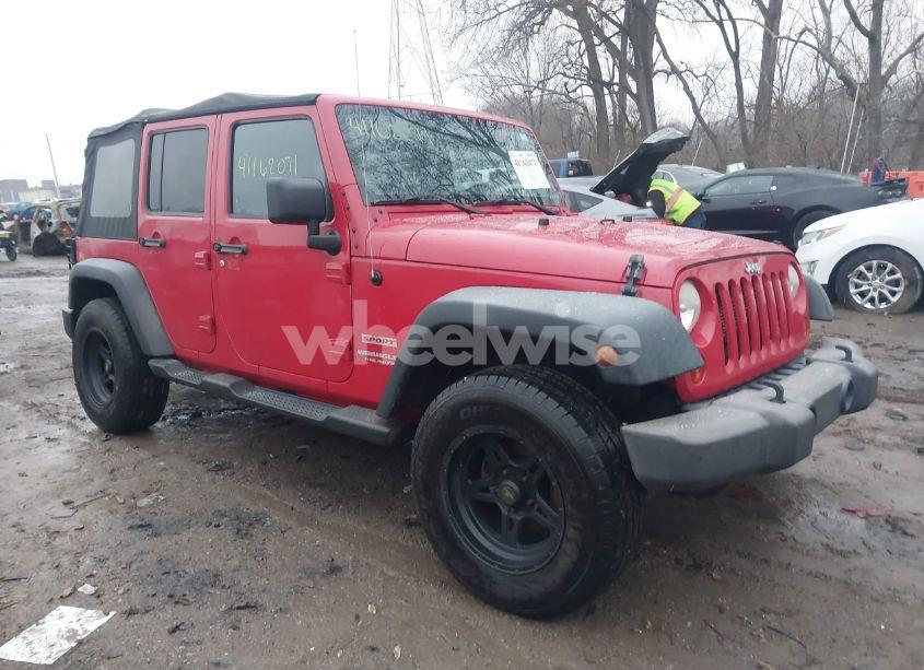 2012 Jeep Wrangler UNLIMITED SPORT (VIN 1C4BJWDG6CL215093) main photo