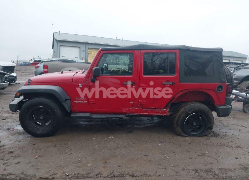 Photo 14 of 2012 Jeep Wrangler UNLIMITED SPORT (VIN 1C4BJWDG6CL215093)