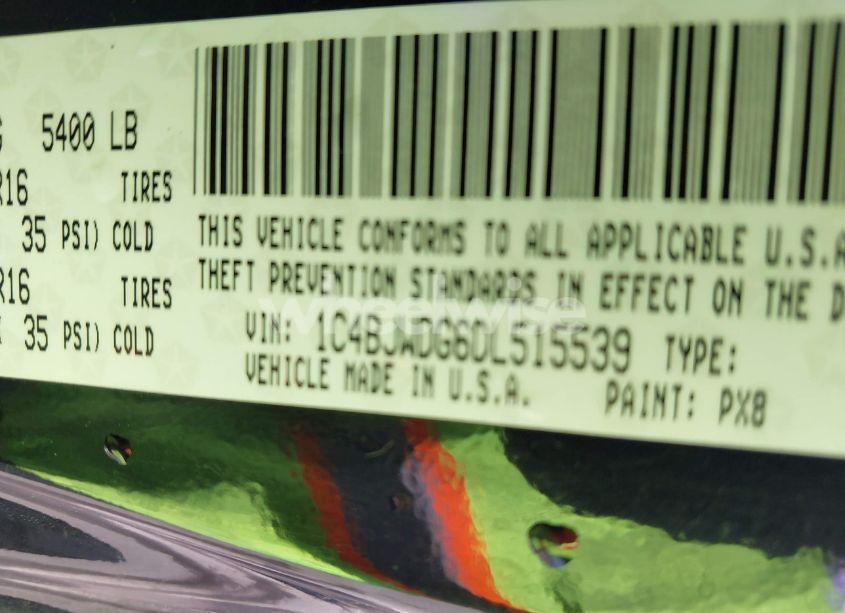 Photo 9 of 2013 Jeep Wrangler UNLIMITED SPORT (VIN 1C4BJWDG6DL515539)