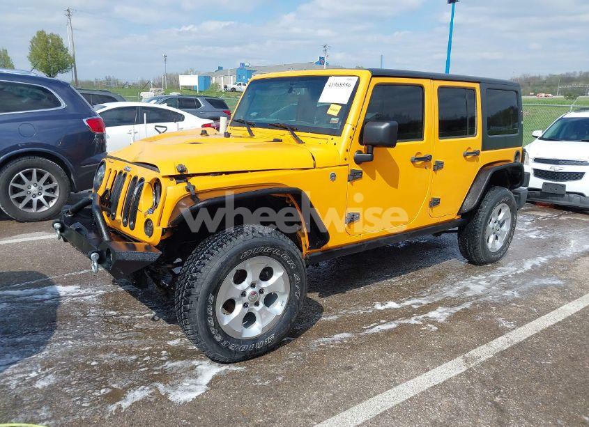 Photo 2 of 2013 Jeep Wrangler UNLIMITED SPORT (VIN 1C4BJWDG6DL544197)