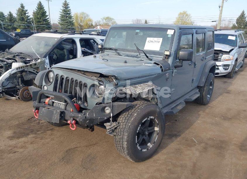 Photo 2 of 2014 Jeep Wrangler UNLIMITED SPORT (VIN 1C4BJWDG6EL264314)