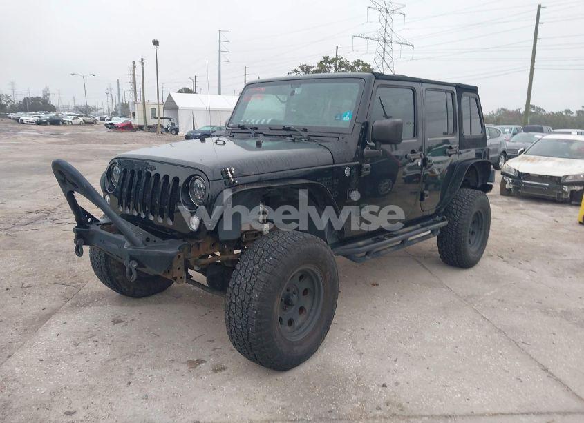 Photo 2 of 2015 Jeep Wrangler UNLIMITED SPORT (VIN 1C4BJWDG6FL509517)