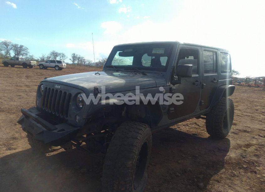 Photo 2 of 2015 Jeep Wrangler UNLIMITED SPORT (VIN 1C4BJWDG6FL520551)