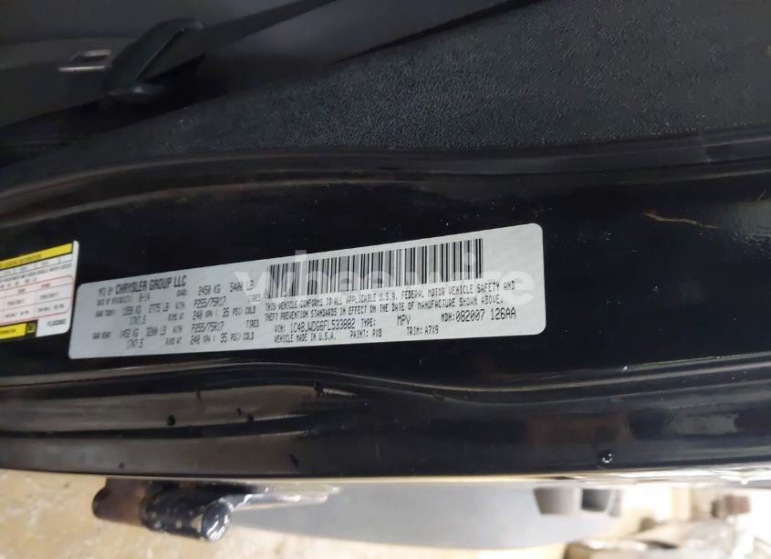 Photo 9 of 2015 Jeep Wrangler UNLIMITED SPORT (VIN 1C4BJWDG6FL533882)