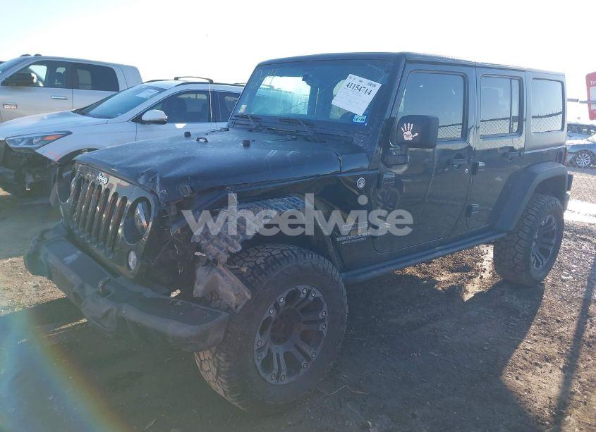 Photo 2 of 2015 Jeep Wrangler UNLIMITED SPORT (VIN 1C4BJWDG6FL605485)