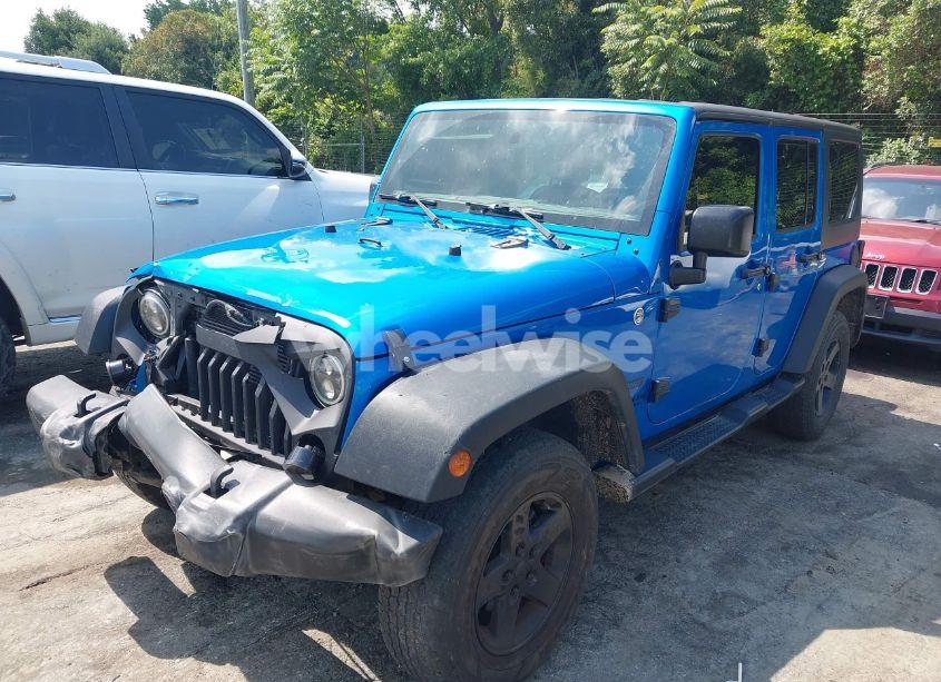 Photo 2 of 2015 Jeep Wrangler UNLIMITED SPORT (VIN 1C4BJWDG6FL683409)