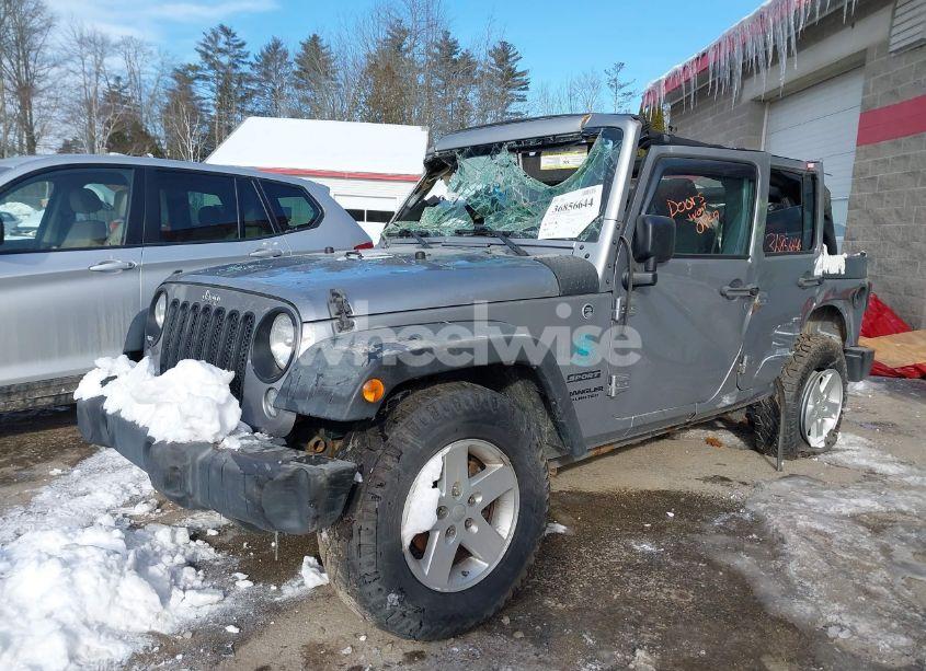 Photo 6 of 2015 Jeep Wrangler UNLIMITED SPORT (VIN 1C4BJWDG6FL745701)