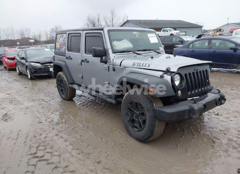 2016 Jeep Wrangler UNLIMITED WILLYS WHEELER (VIN 1C4BJWDG6GL103111) main photo