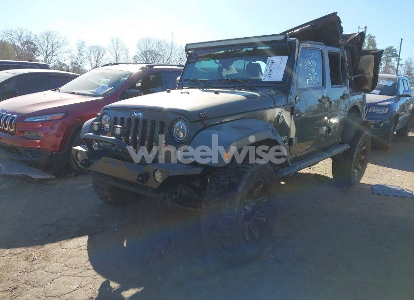 Photo 2 of 2016 Jeep Wrangler UNLIMITED SPORT (VIN 1C4BJWDG6GL116747)