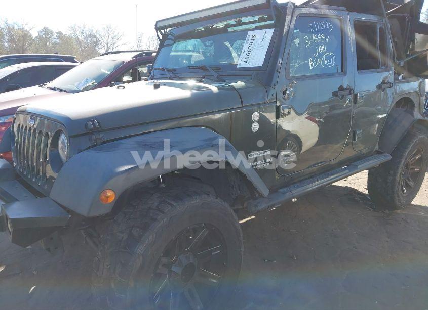 Photo 6 of 2016 Jeep Wrangler UNLIMITED SPORT (VIN 1C4BJWDG6GL116747)