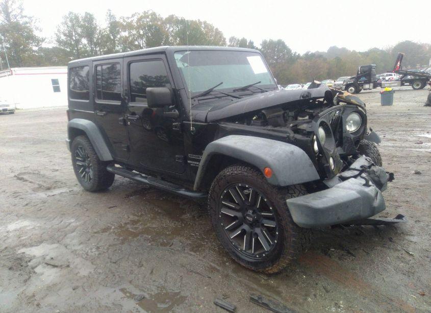 2016 Jeep Wrangler UNLIMITED SPORT (VIN 1C4BJWDG6GL148453) main photo