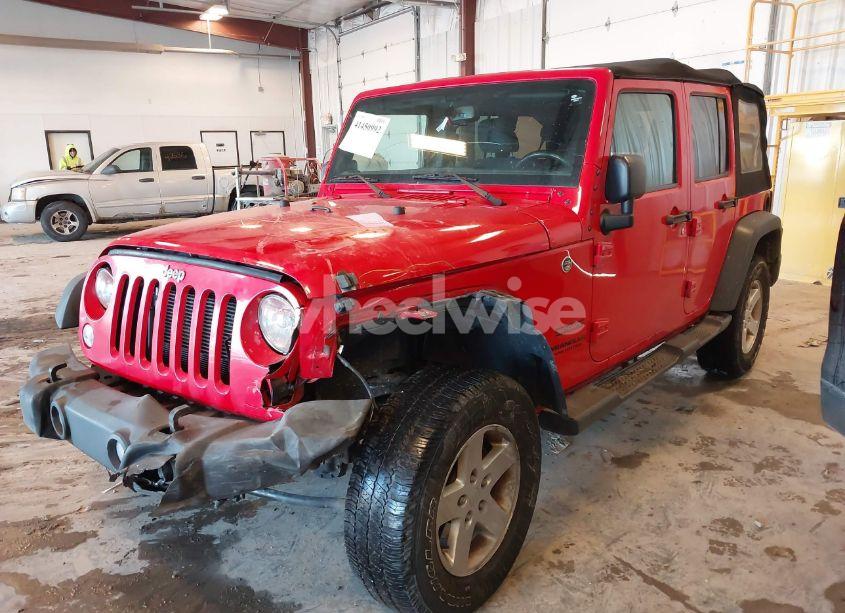 Photo 2 of 2016 Jeep Wrangler UNLIMITED SPORT (VIN 1C4BJWDG6GL201765)