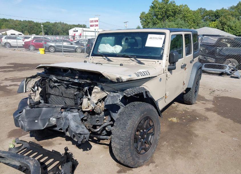 Photo 2 of 2016 Jeep Wrangler UNLIMITED WILLYS WHEELER (VIN 1C4BJWDG6GL296876)