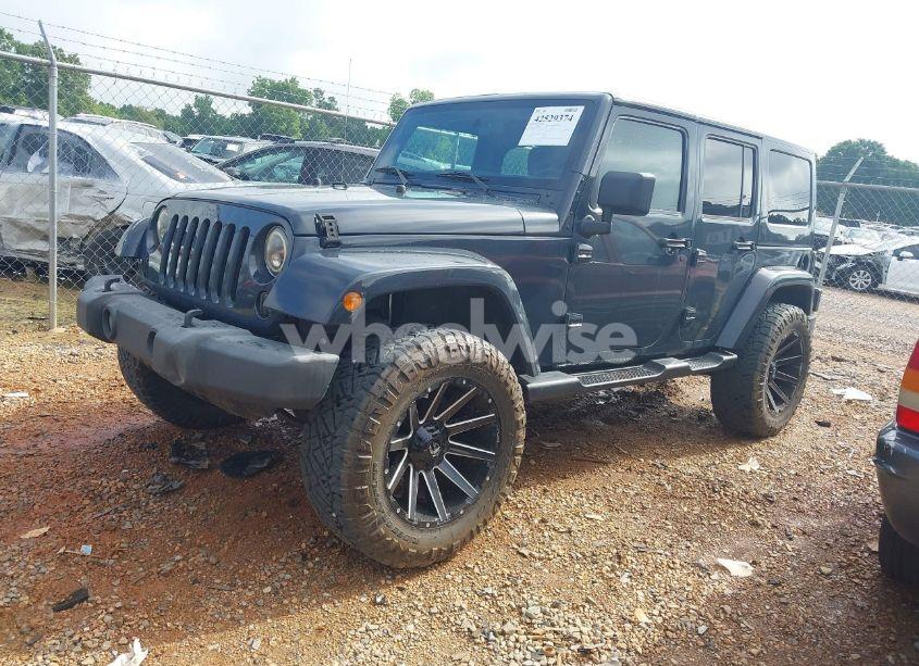 Photo 2 of 2017 Jeep Wrangler UNLIMITED SPORT 4X4 (VIN 1C4BJWDG6HL507706)