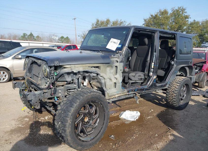 Photo 2 of 2017 Jeep Wrangler UNLIMITED SPORT (VIN 1C4BJWDG6HL552984)