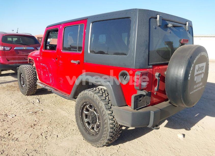Photo 3 of 2017 Jeep Wrangler UNLIMITED SPORT 4X4 (VIN 1C4BJWDG6HL562866)