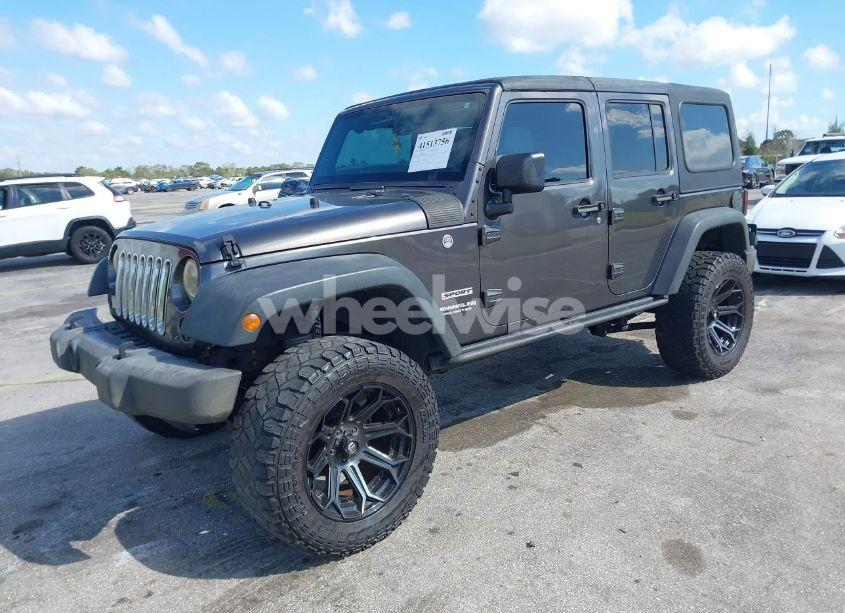 Photo 2 of 2017 Jeep Wrangler UNLIMITED SPORT (VIN 1C4BJWDG6HL608471)