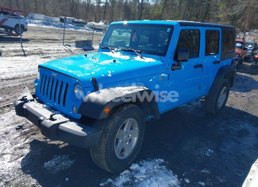Photo 2 of 2017 Jeep Wrangler UNLIMITED SPORT (VIN 1C4BJWDG6HL663504)