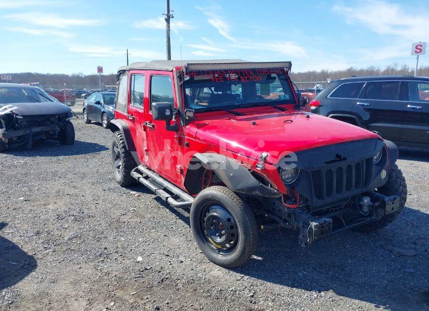 2017 Jeep Wrangler UNLIMITED SPORT (VIN 1C4BJWDG6HL723233) main photo