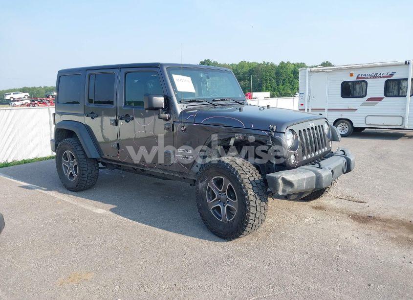 2018 Jeep Wrangler JK UNLIMITED SPORT S 4X4 (VIN 1C4BJWDG6JL854359) main photo