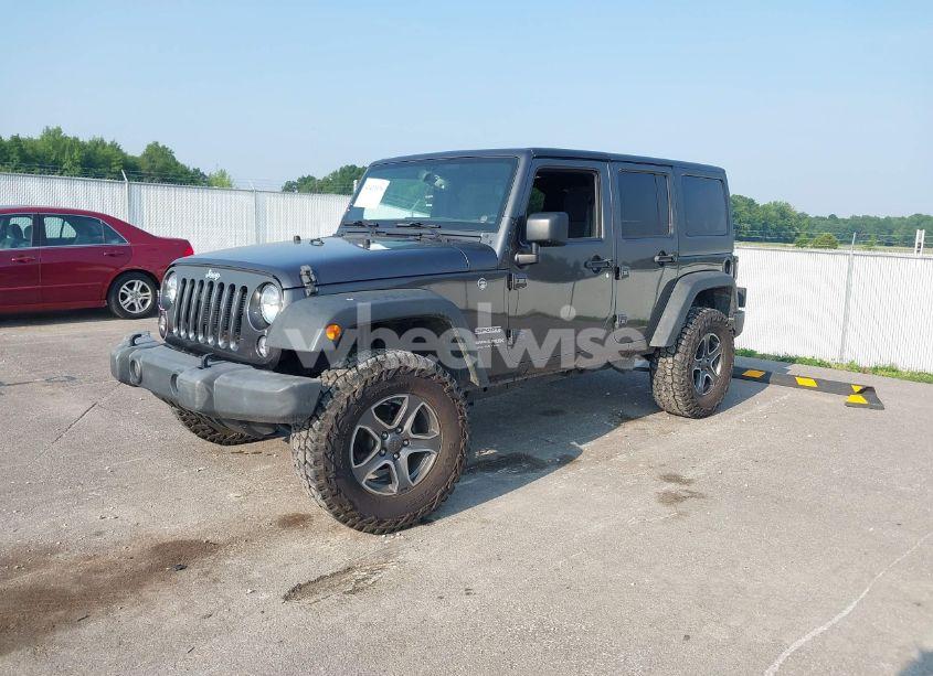 Photo 2 of 2018 Jeep Wrangler JK UNLIMITED SPORT S 4X4 (VIN 1C4BJWDG6JL854359)
