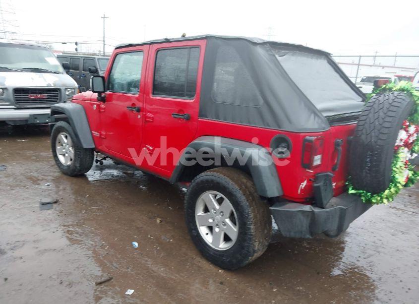 Photo 3 of 2012 Jeep Wrangler UNLIMITED SPORT (VIN 1C4BJWDG7CL214454)