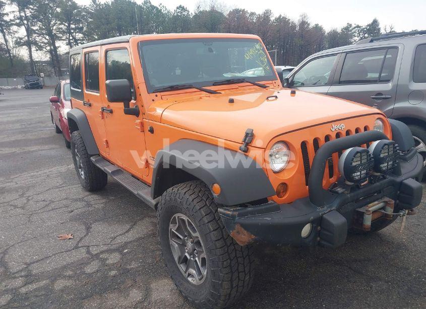 2013 Jeep Wrangler UNLIMITED SPORT (VIN 1C4BJWDG7DL522421) main photo
