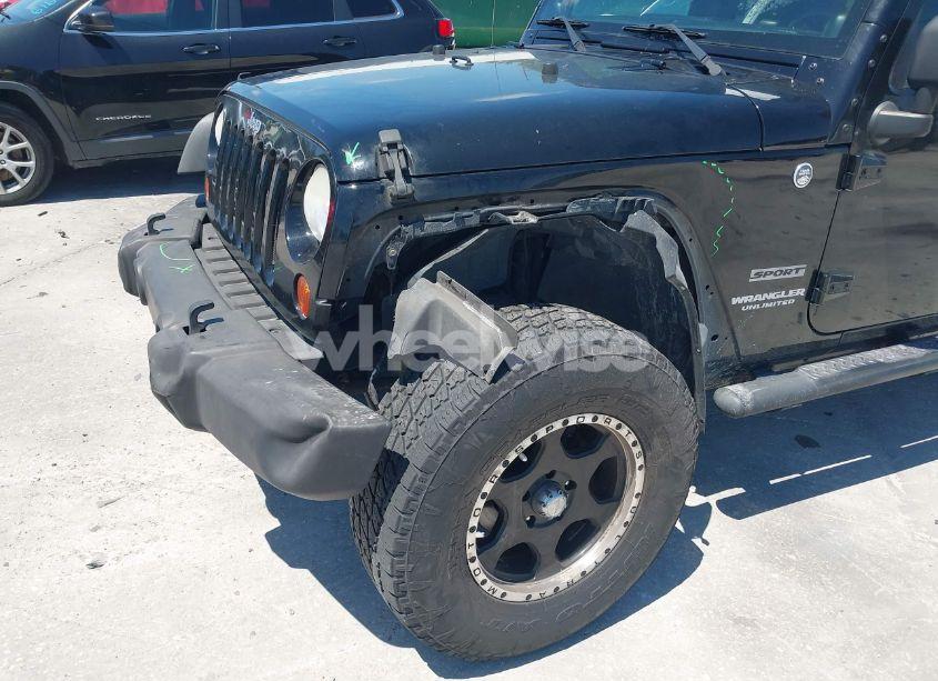 Photo 6 of 2013 Jeep Wrangler UNLIMITED SPORT (VIN 1C4BJWDG7DL583686)