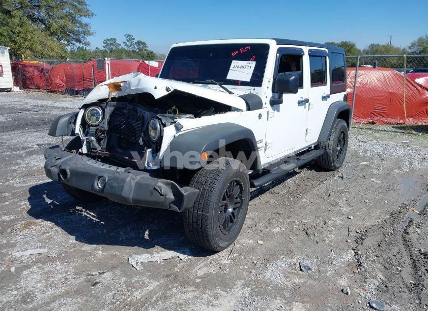 Photo 2 of 2015 Jeep Wrangler UNLIMITED SPORT (VIN 1C4BJWDG7FL539481)