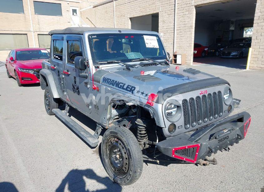 2015 Jeep Wrangler UNLIMITED SPORT (VIN 1C4BJWDG7FL587014) main photo