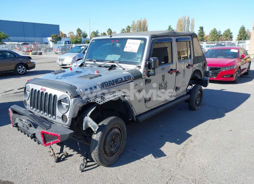 Photo 2 of 2015 Jeep Wrangler UNLIMITED SPORT (VIN 1C4BJWDG7FL587014)