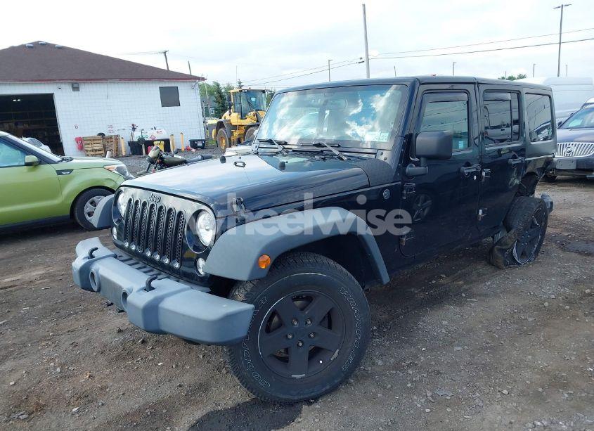 Photo 2 of 2015 Jeep Wrangler UNLIMITED SPORT (VIN 1C4BJWDG7FL717261)