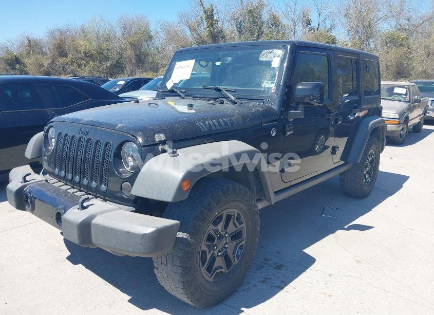 Photo 2 of 2015 Jeep Wrangler UNLIMITED WILLYS WHEELER (VIN 1C4BJWDG7FL731631)