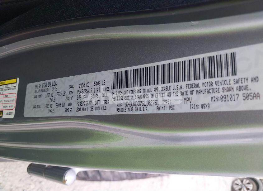 Photo 9 of 2016 Jeep Wrangler UNLIMITED BLACK BEAR (VIN 1C4BJWDG7GL102761)