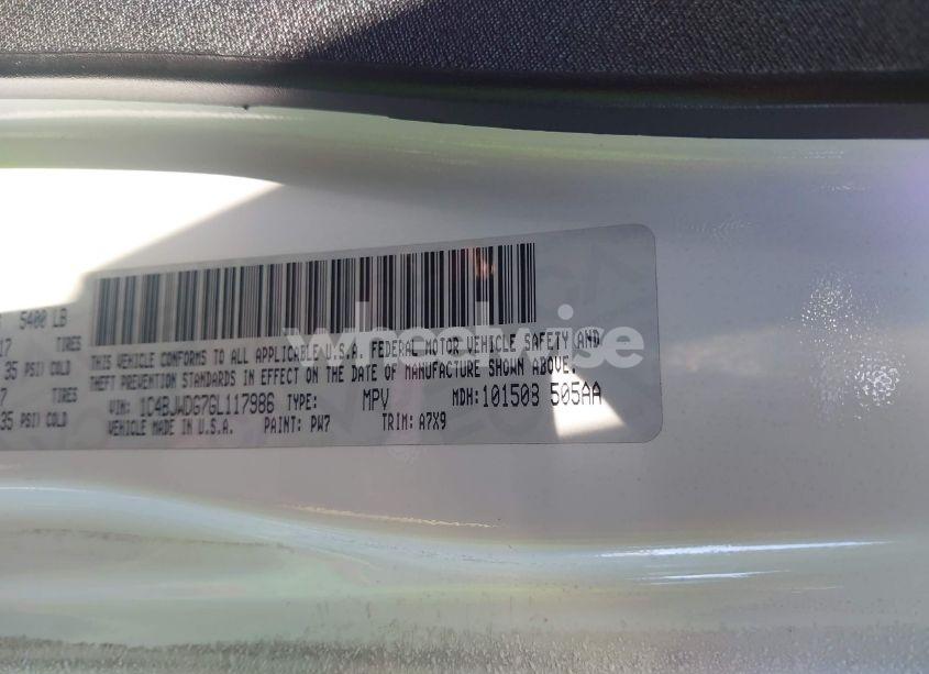 Photo 9 of 2016 Jeep Wrangler UNLIMITED SPORT (VIN 1C4BJWDG7GL117986)