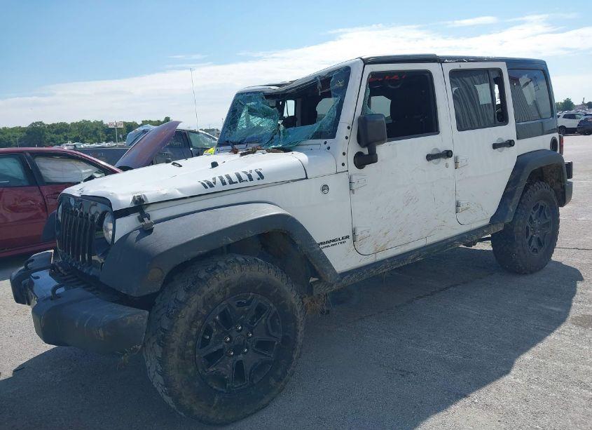 Photo 2 of 2016 Jeep Wrangler UNLIMITED WILLYS WHEELER (VIN 1C4BJWDG7GL123397)
