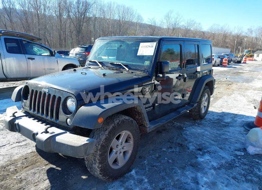 Photo 2 of 2016 Jeep Wrangler UNLIMITED SPORT (VIN 1C4BJWDG7GL234788)