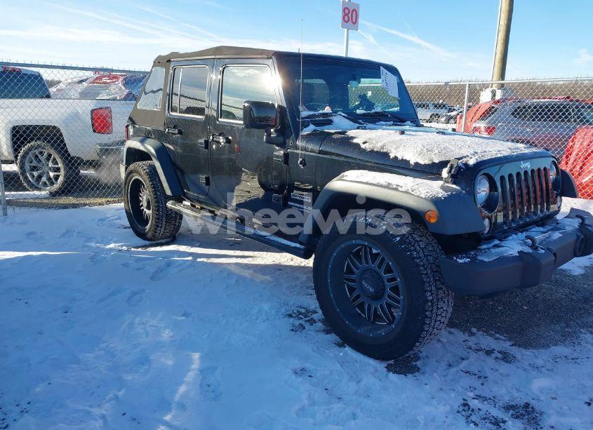 2016 Jeep Wrangler UNLIMITED SPORT (VIN 1C4BJWDG7GL309344) main photo